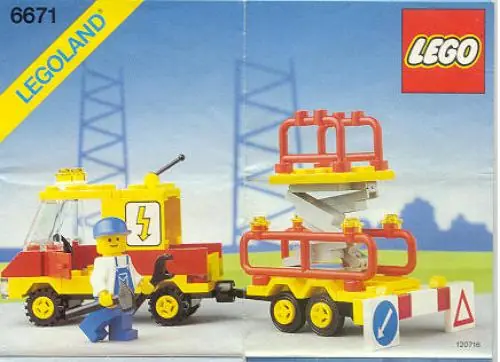 LEGO 6671 Utility Repair Lift