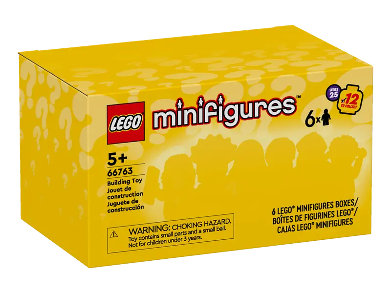 LEGO 66763 Seria 25 — sześciopak