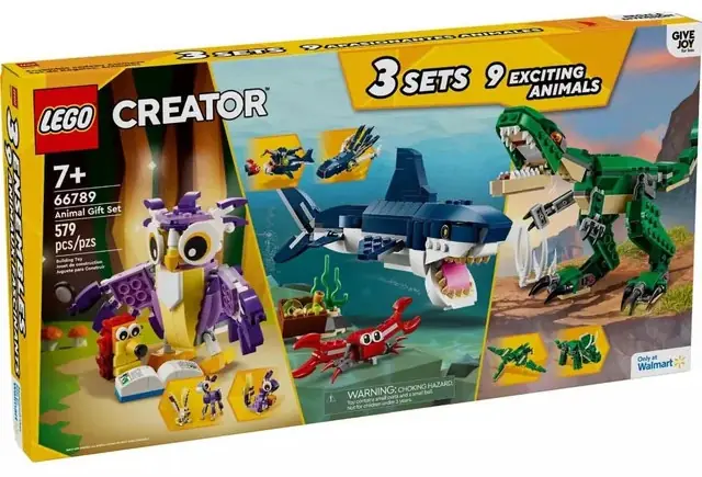 LEGO 66789 Zwierzęta — zestaw prezentowy