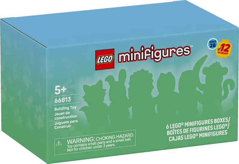LEGO 66813 Seria 28 — Zwierzęta — sześciopak