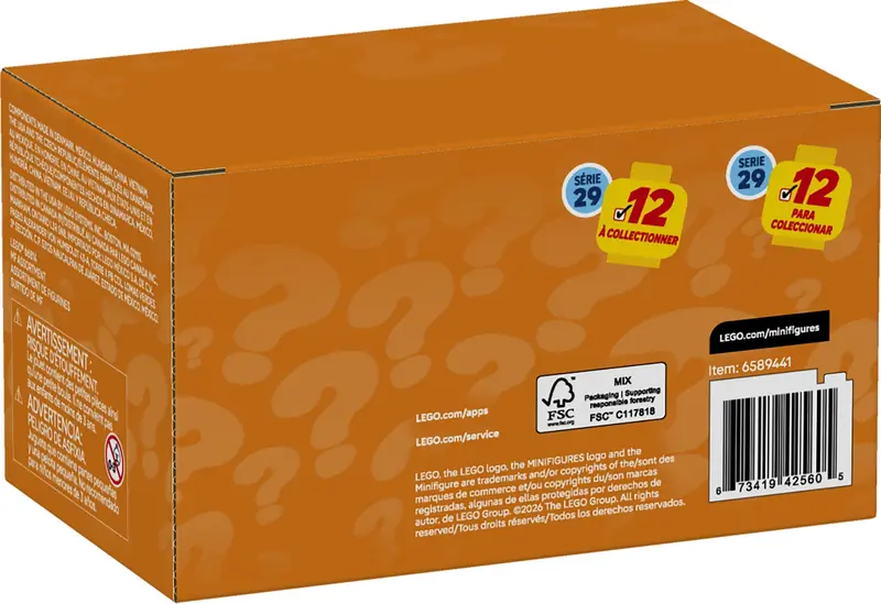 LEGO 66814 Minifigurki LEGO z serii 29 – zestaw 6 sztuk zdjęcie 2