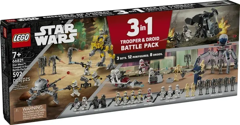 LEGO 66821 Star Wars: Trooper & Droid Battle Pack
