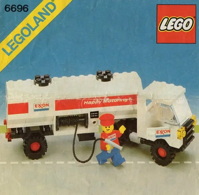 LEGO 6696 Exxon Fuel Tanker