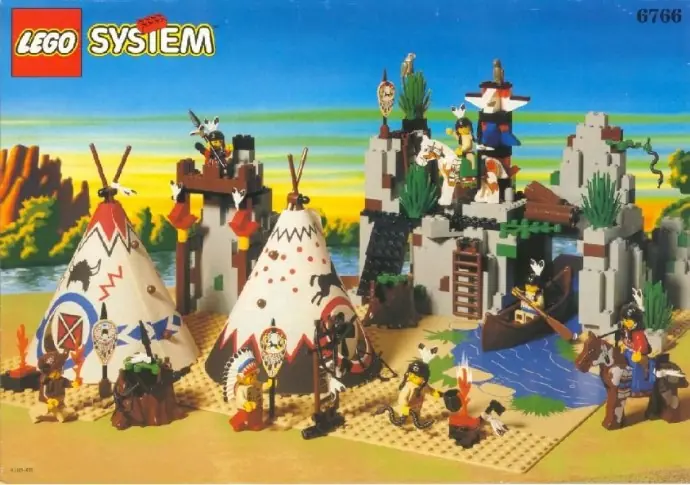 LEGO 6766 Rapid River Village