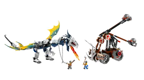 LEGO 7021 Podwójna katapulta Wikingów