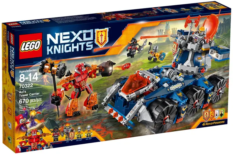 LEGO 70322 Pojazd Axla zdjęcie 2