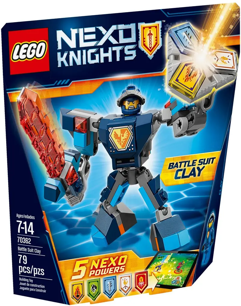 LEGO 70362 Zbroja Claya zdjęcie 2