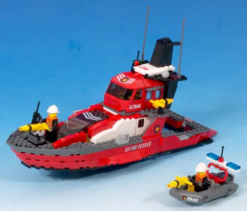 LEGO 7046 Statek Dowodzenia Straży Pożarnej
