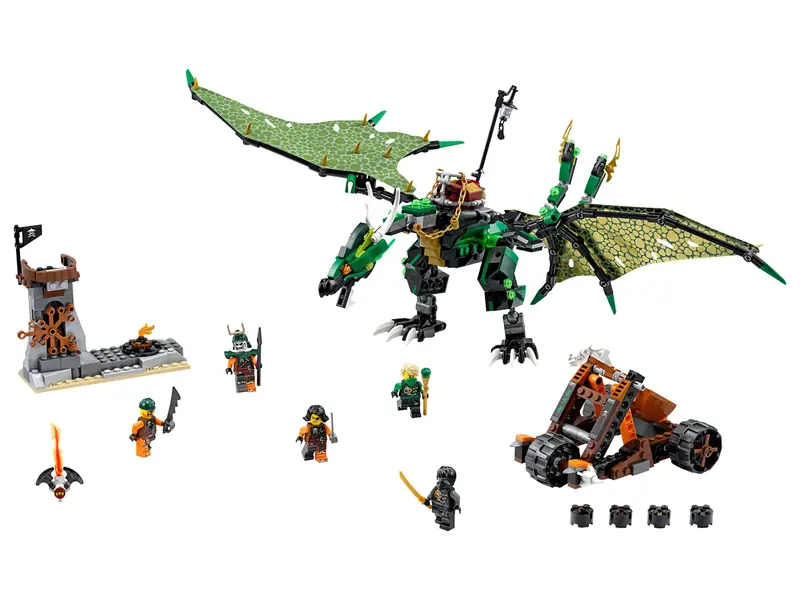 LEGO 70593 Zielony smok NRG