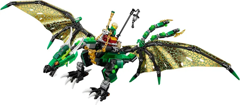 LEGO 70593 Zielony smok NRG zdjęcie 4