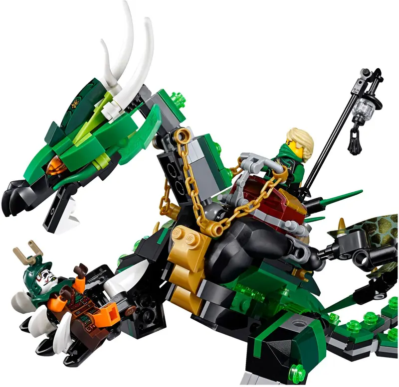 LEGO 70593 Zielony smok NRG zdjęcie 5