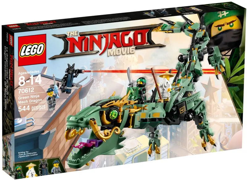 LEGO 70612 Mechaniczny smok zielonego ninja zdjęcie 6