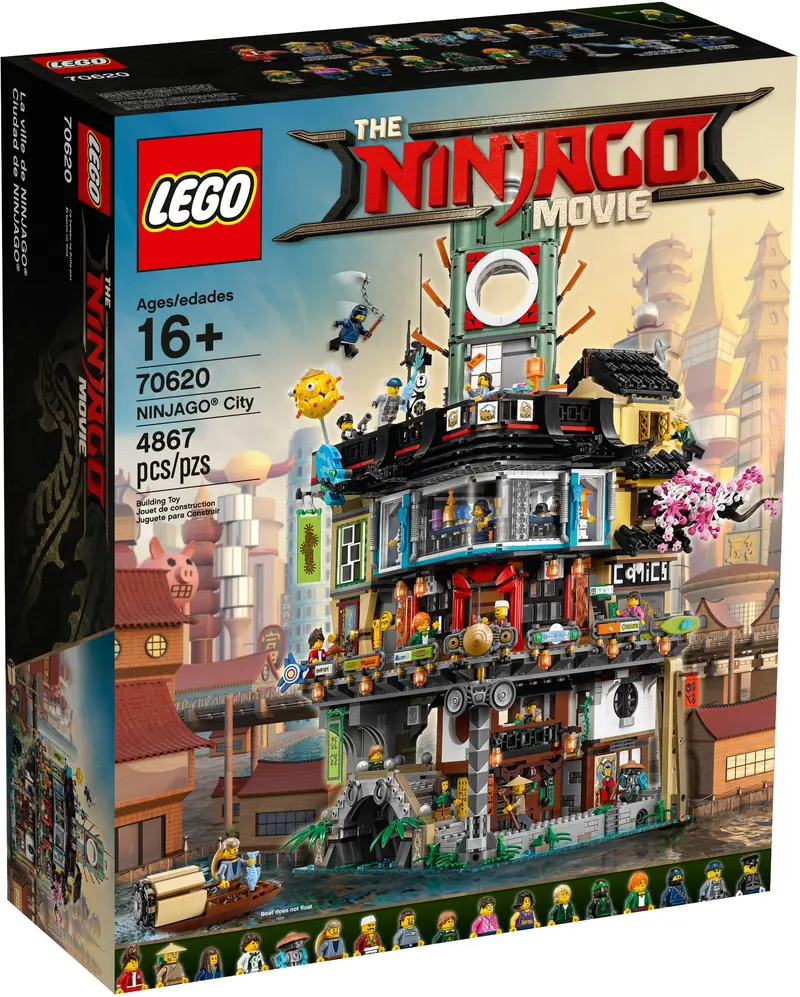 LEGO 70620 Miasto NINJAGO zdjęcie 3