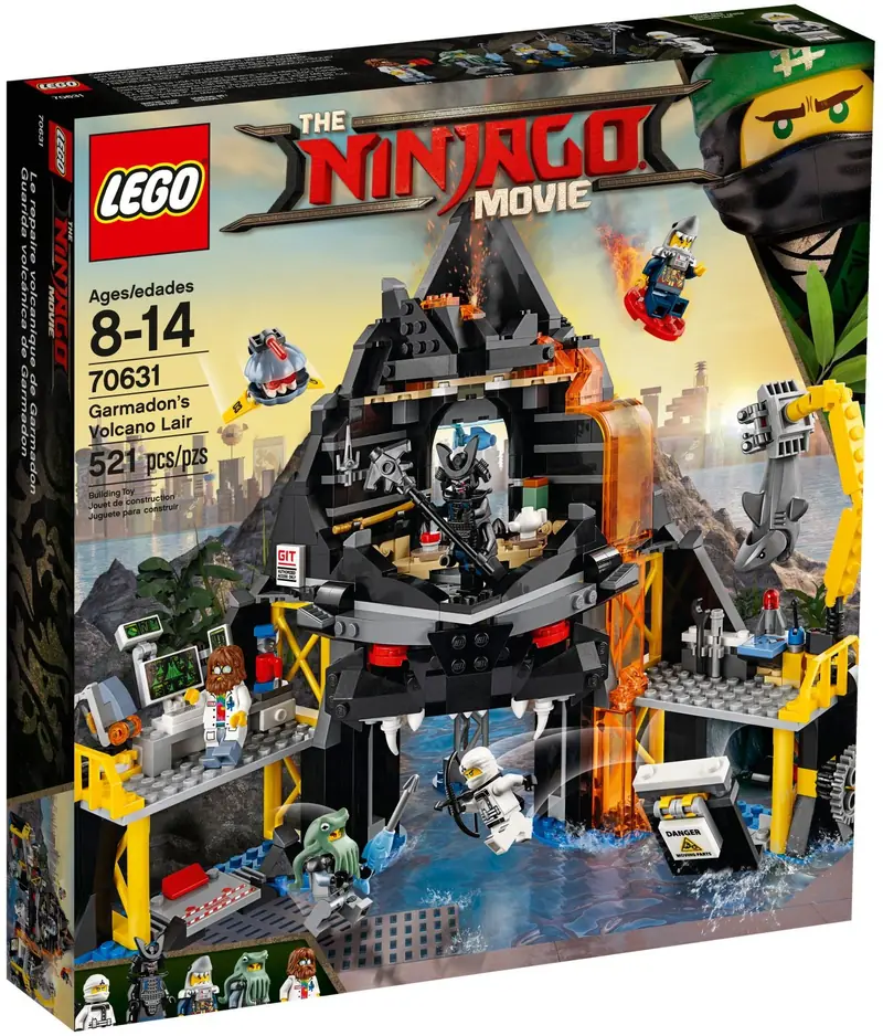 LEGO 70631 Wulkaniczna kryjówka Garmadona zdjęcie 2