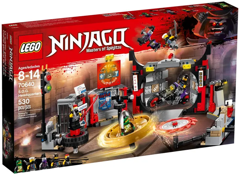 LEGO 70640 Kwatera główna S.O.G. zdjęcie 2