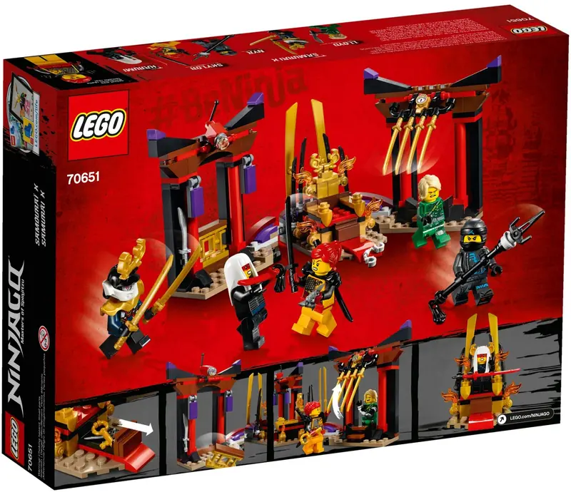 LEGO 70651 Starcie w sali tronowej zdjęcie 5