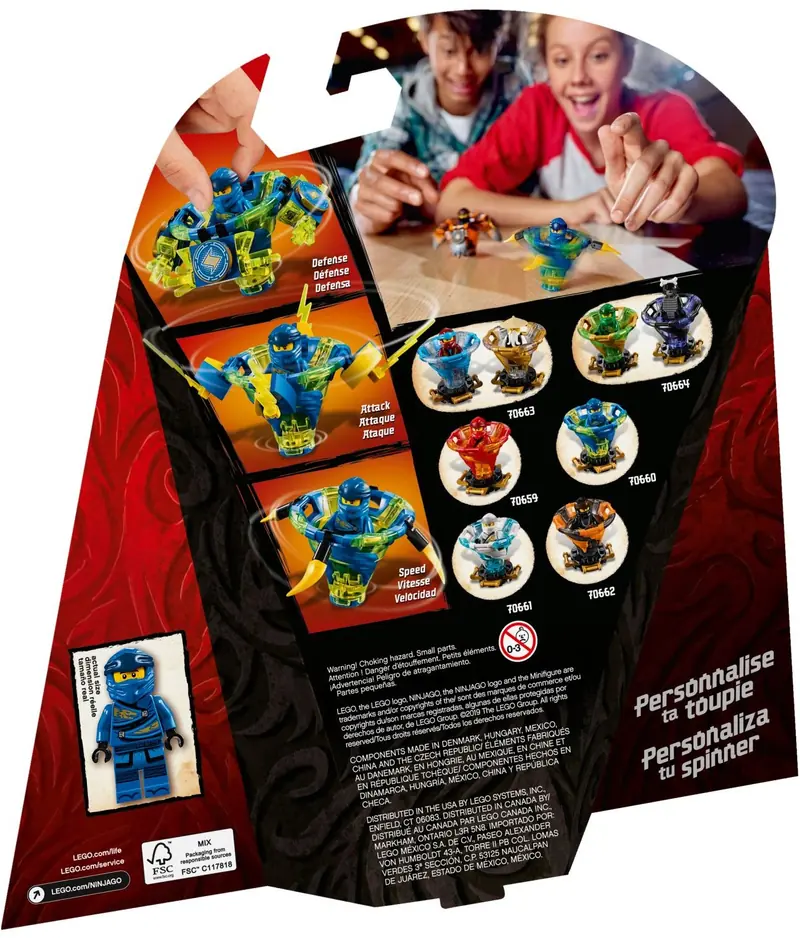 LEGO 70660 Spinjitzu Jay zdjęcie 5