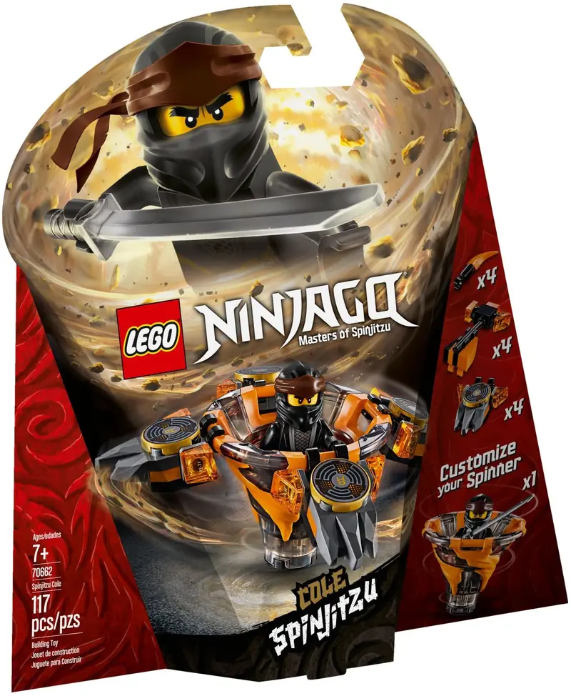 LEGO 70662 Spinjitzu Cole zdjęcie 2