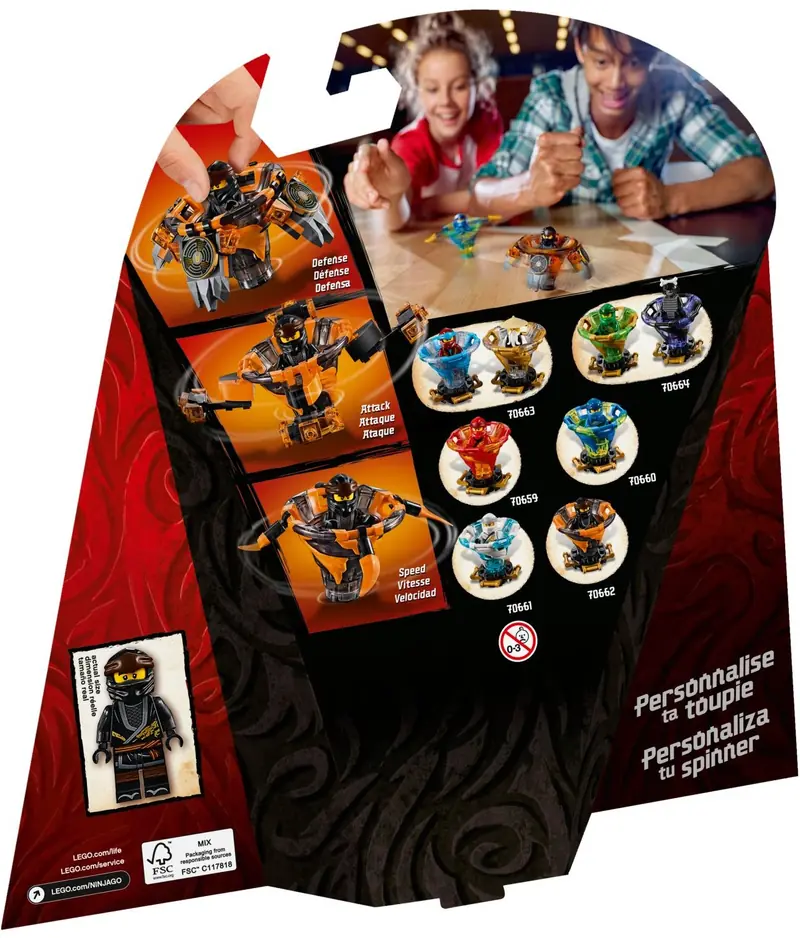 LEGO 70662 Spinjitzu Cole zdjęcie 5