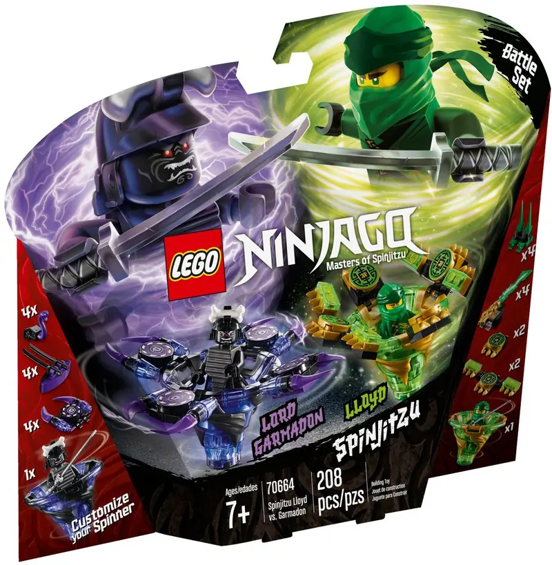 LEGO 70664 Spinjitzu Lloyd vs. Garmadon zdjęcie 2