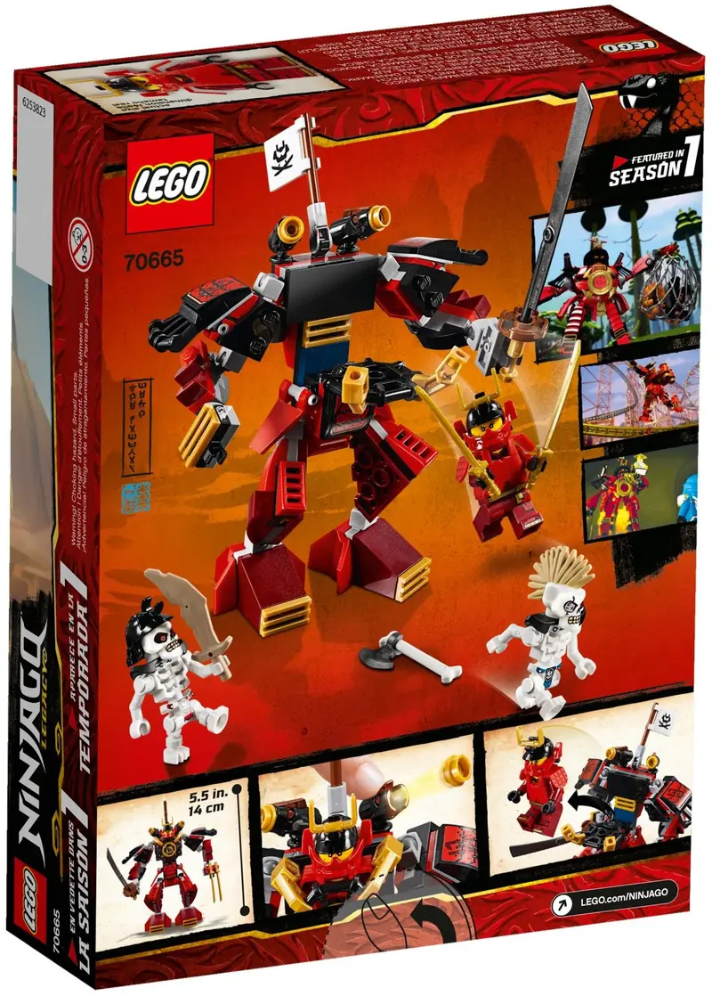 LEGO 70665 Mech - samuraj zdjęcie 5