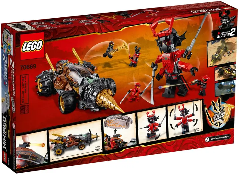 LEGO 70669 Wiertło Cole'a zdjęcie 5