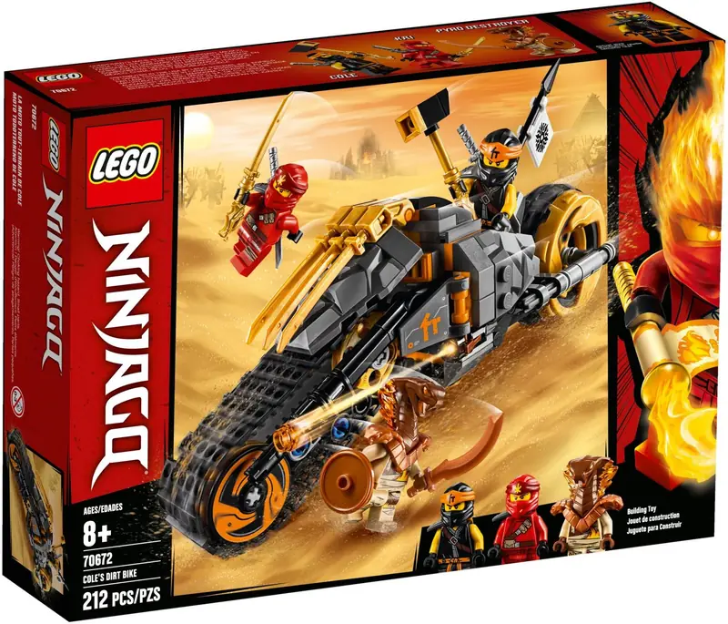 LEGO 70672 Motocykl Cole'a zdjęcie 2