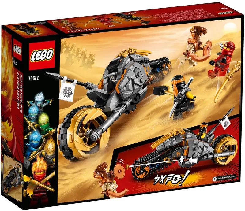 LEGO 70672 Motocykl Cole'a zdjęcie 3