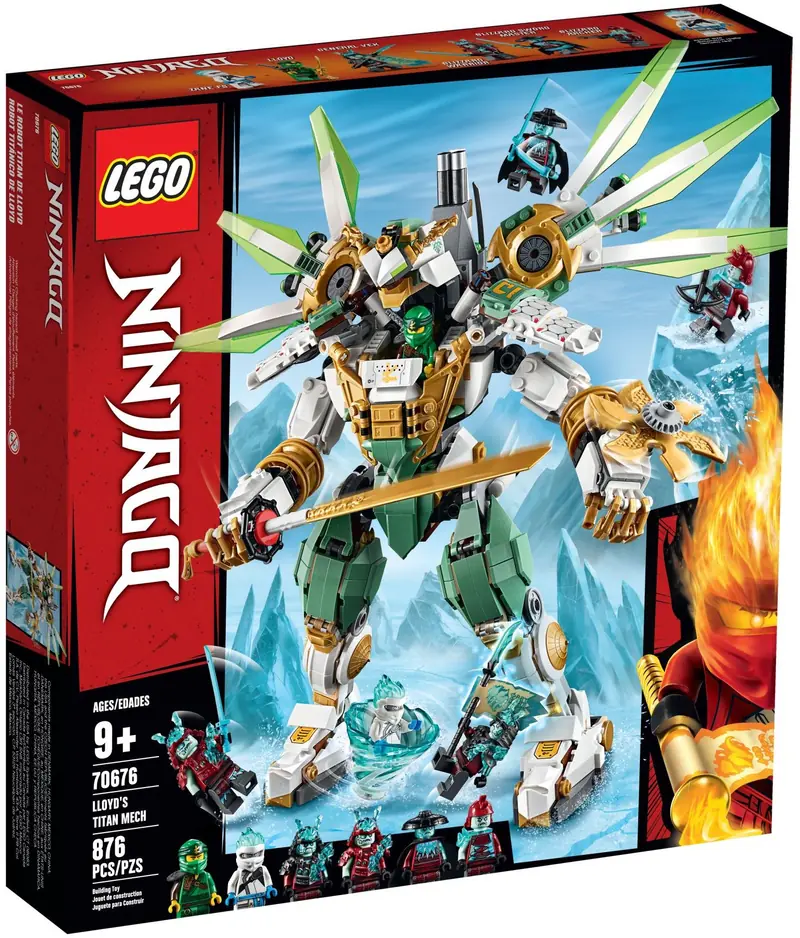 LEGO 70676 Mechaniczny tytan Lloyda zdjęcie 2
