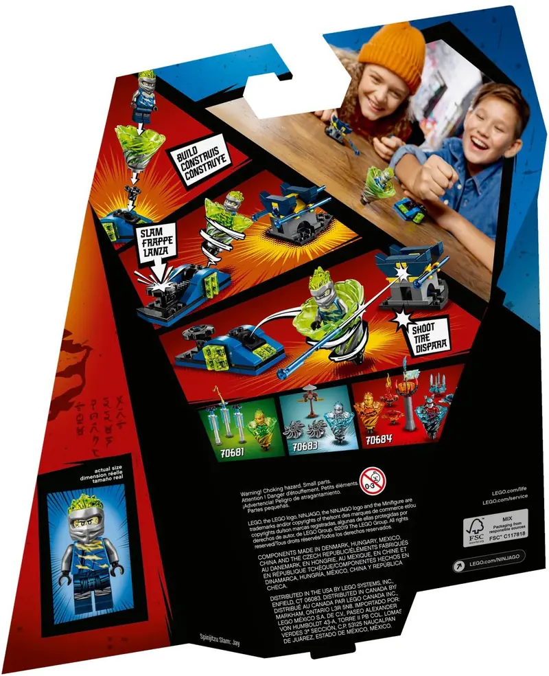 LEGO 70682 Potęga Spinjitzu - Jay zdjęcie 5
