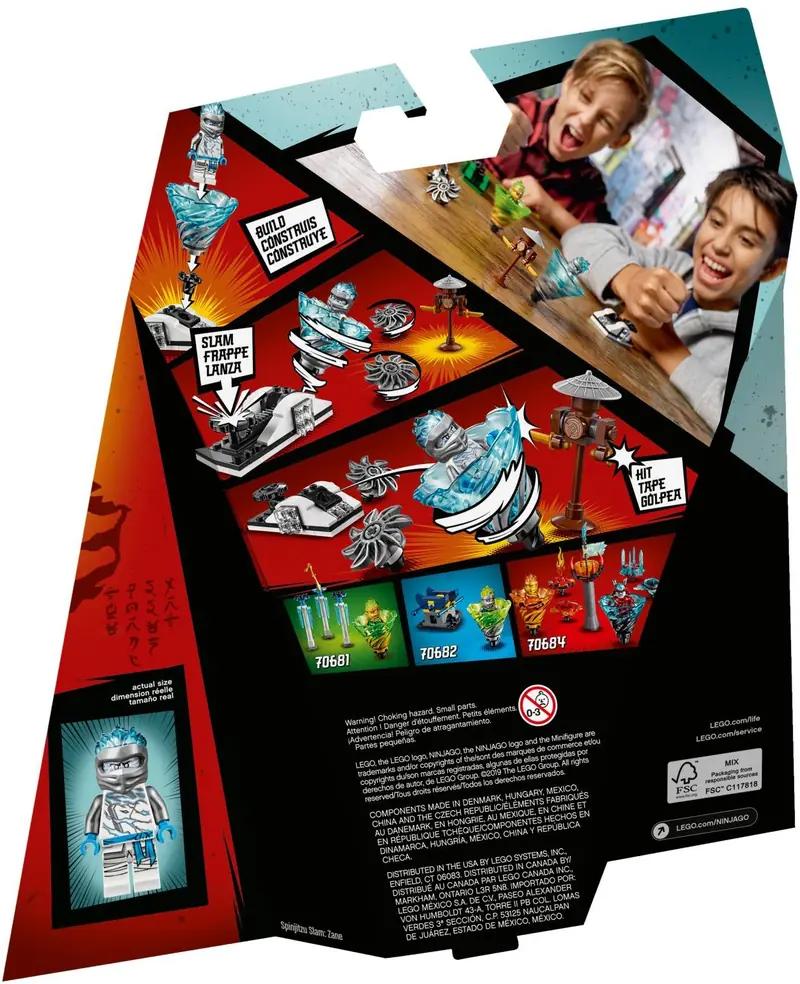 LEGO 70683 Potęga Spinjitzu - Zane zdjęcie 5