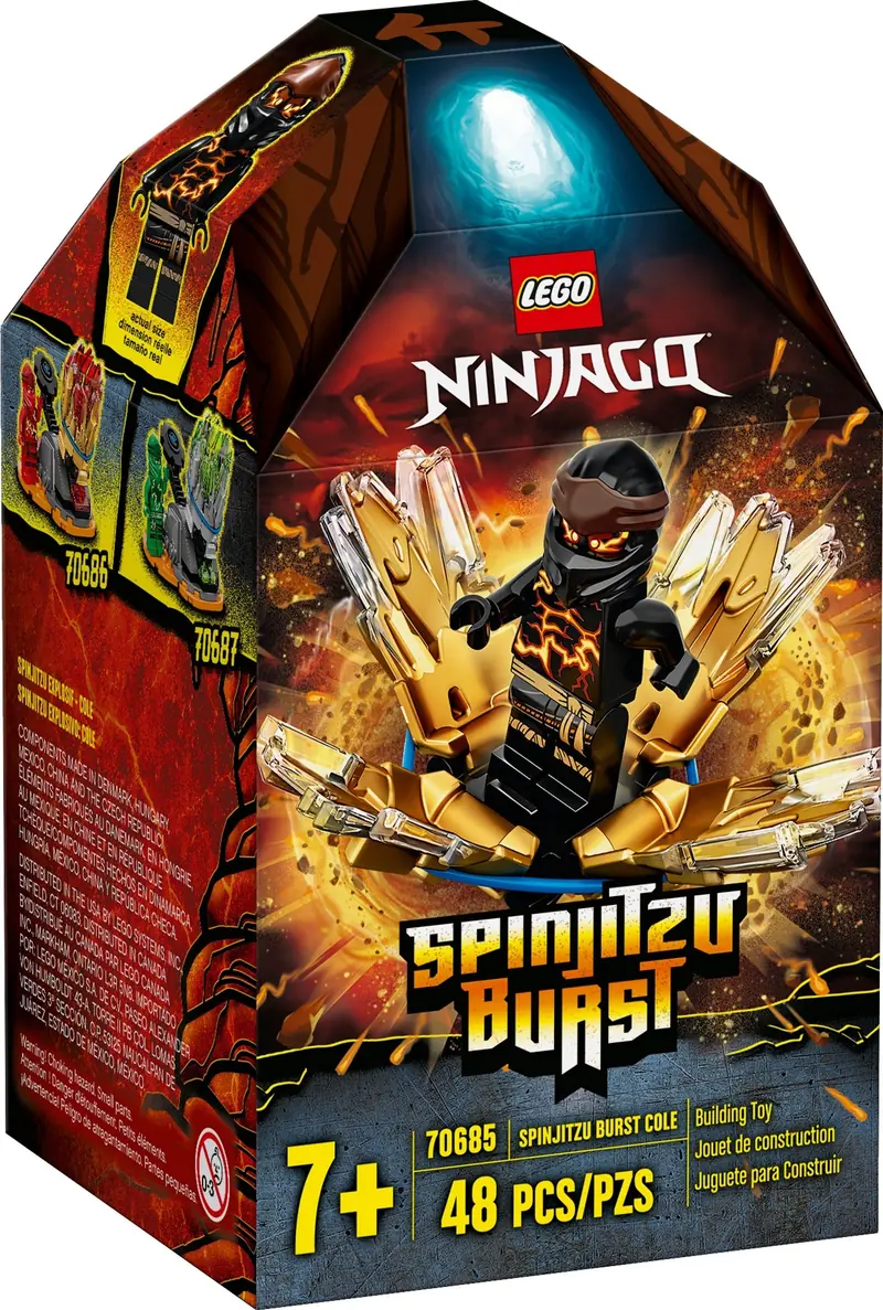 LEGO 70685 Wybuch Spinjitzu - Cole zdjęcie 2