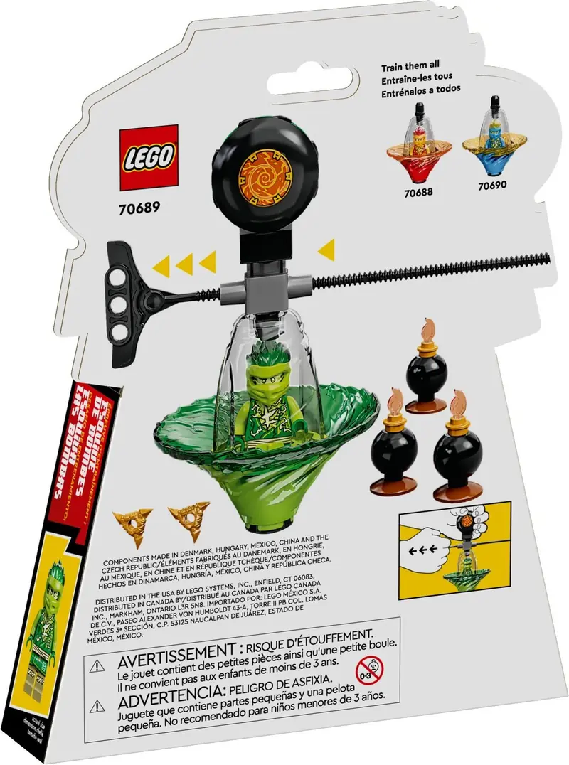 LEGO 70689 Szkolenie wojownika Spinjitzu Lloyda zdjęcie 3