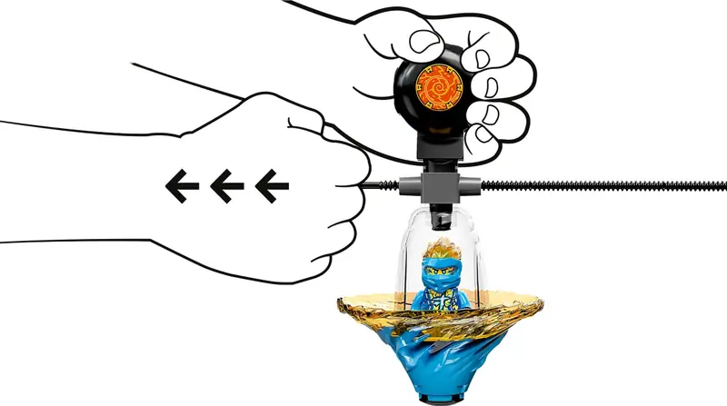 LEGO 70690 Szkolenie wojownika Spinjitzu Jaya zdjęcie 4