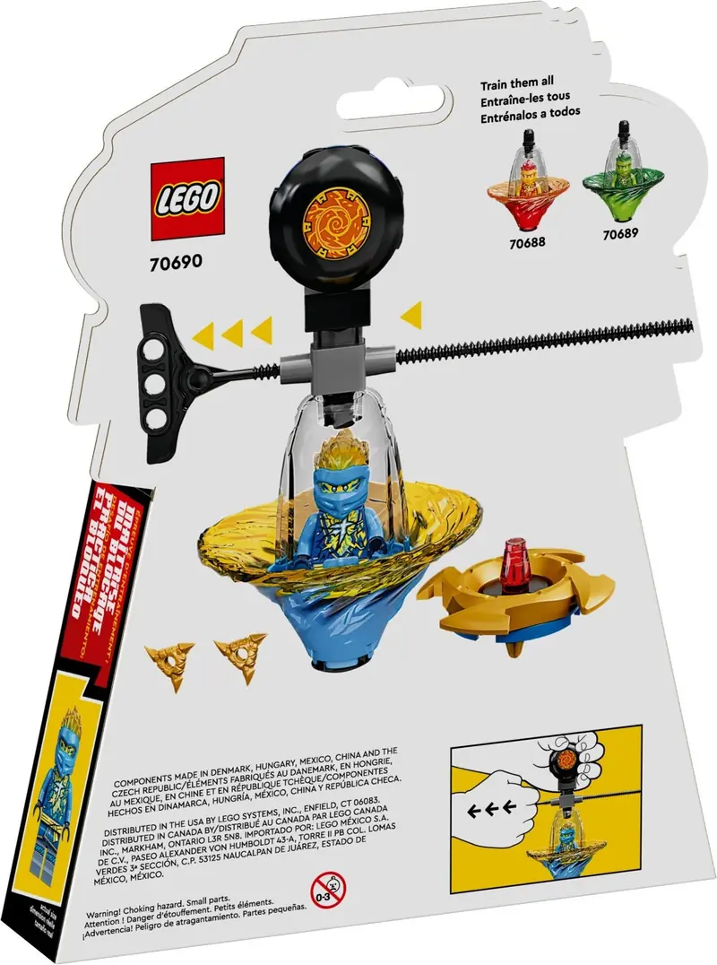 LEGO 70690 Szkolenie wojownika Spinjitzu Jaya zdjęcie 5