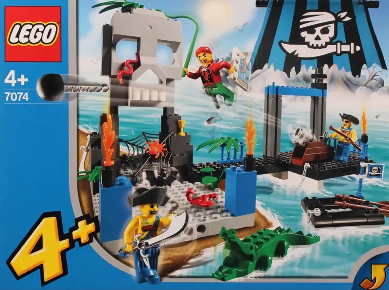 LEGO 7074 Wyspa Czaszek