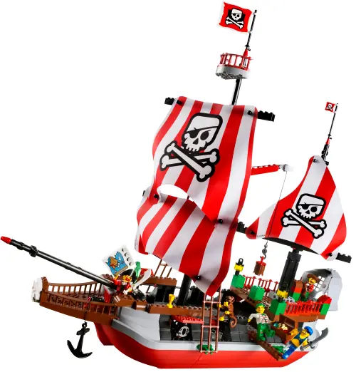 LEGO 7075 Łódź piracka Kapitana Czerwonobrodego