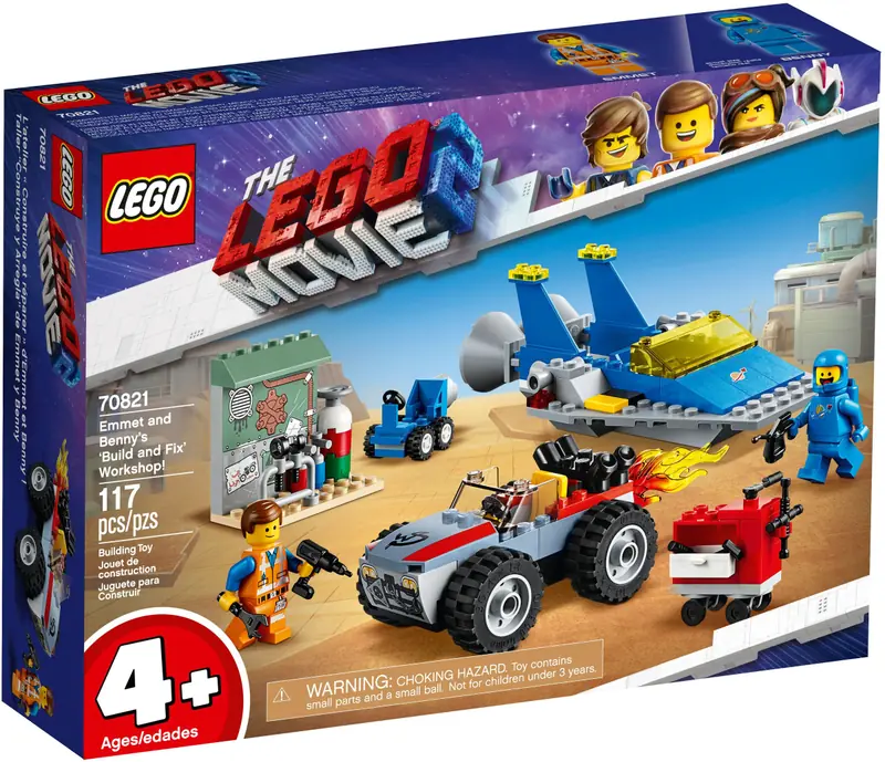 LEGO 70821 Warsztat Emmeta i Benka zdjęcie 2