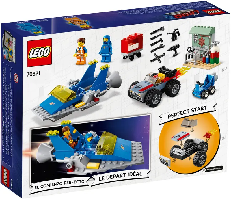 LEGO 70821 Warsztat Emmeta i Benka zdjęcie 3
