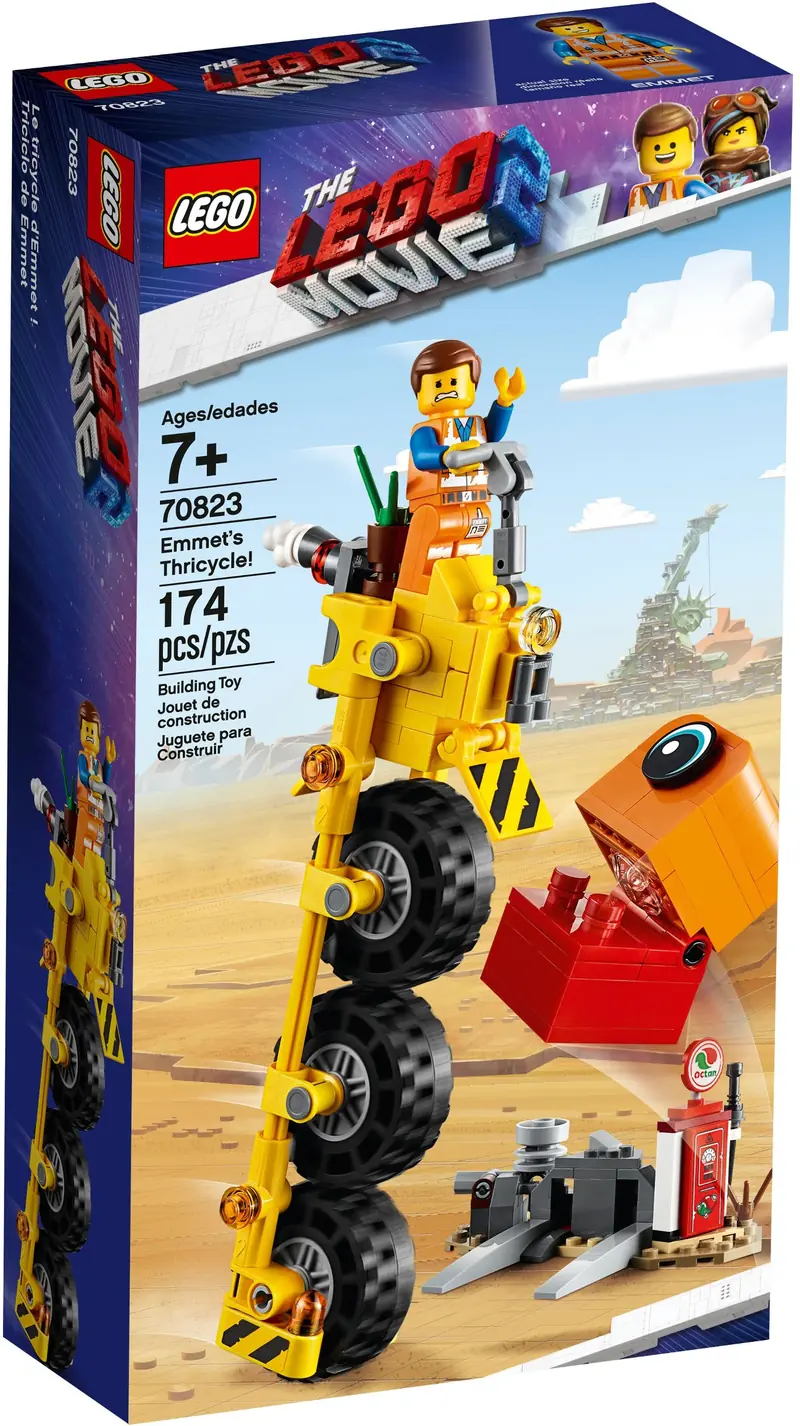 LEGO 70823 Trójkołowiec Emmeta zdjęcie 2