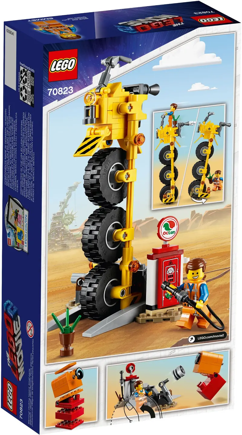 LEGO 70823 Trójkołowiec Emmeta zdjęcie 3