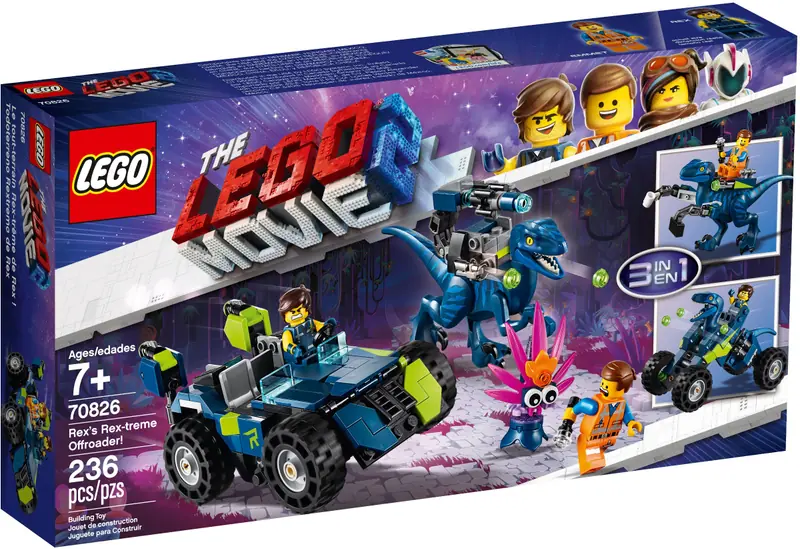 LEGO 70826 Terenówka Rexa zdjęcie 2