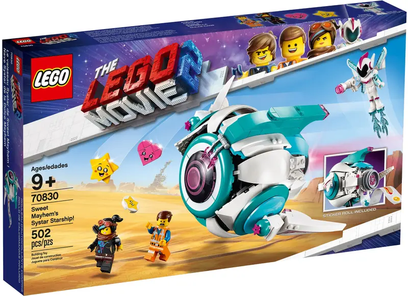 LEGO 70830 Gwiezdny statek Słodkiej Zadymy zdjęcie 2