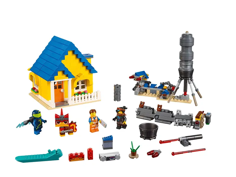 LEGO 70831 Dom Emmeta/Rakieta ratunkowa