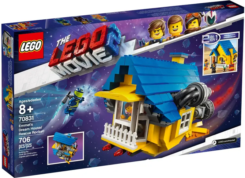 LEGO 70831 Dom Emmeta/Rakieta ratunkowa zdjęcie 3