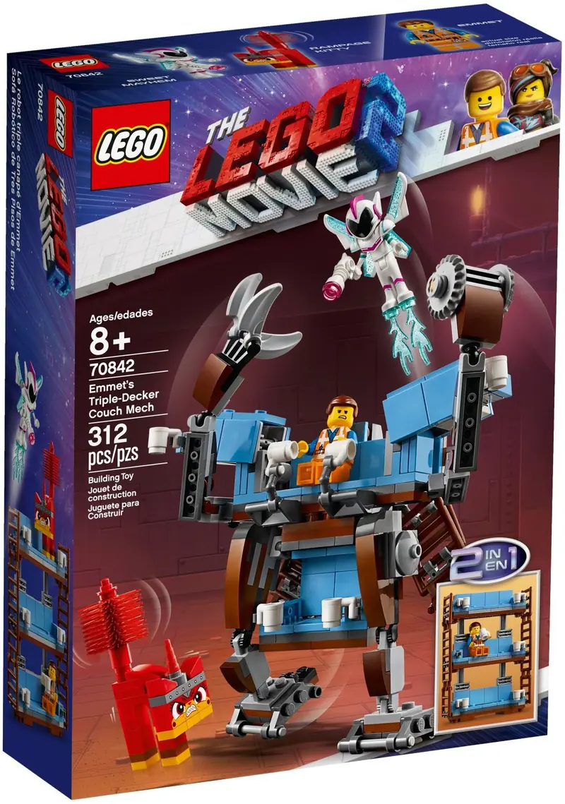 LEGO 70842 Mechaniczna kanapa Emmeta zdjęcie 2