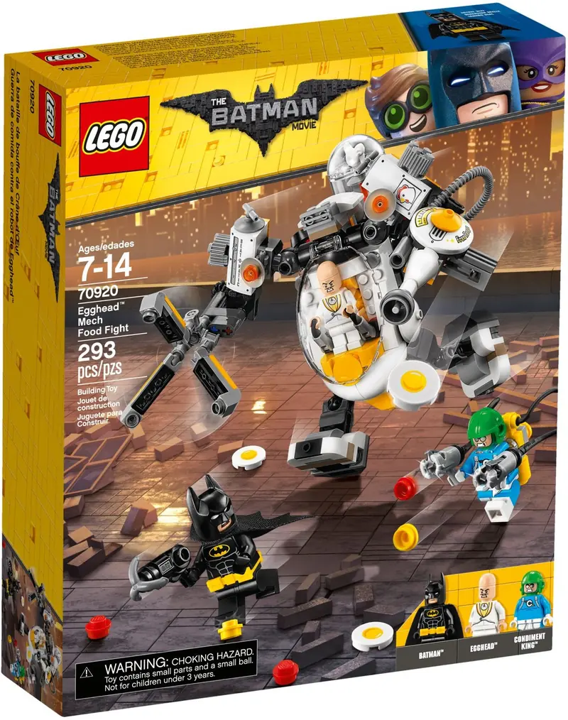 LEGO 70920 Mech Eggheada i bitwa na jedzenie zdjęcie 2