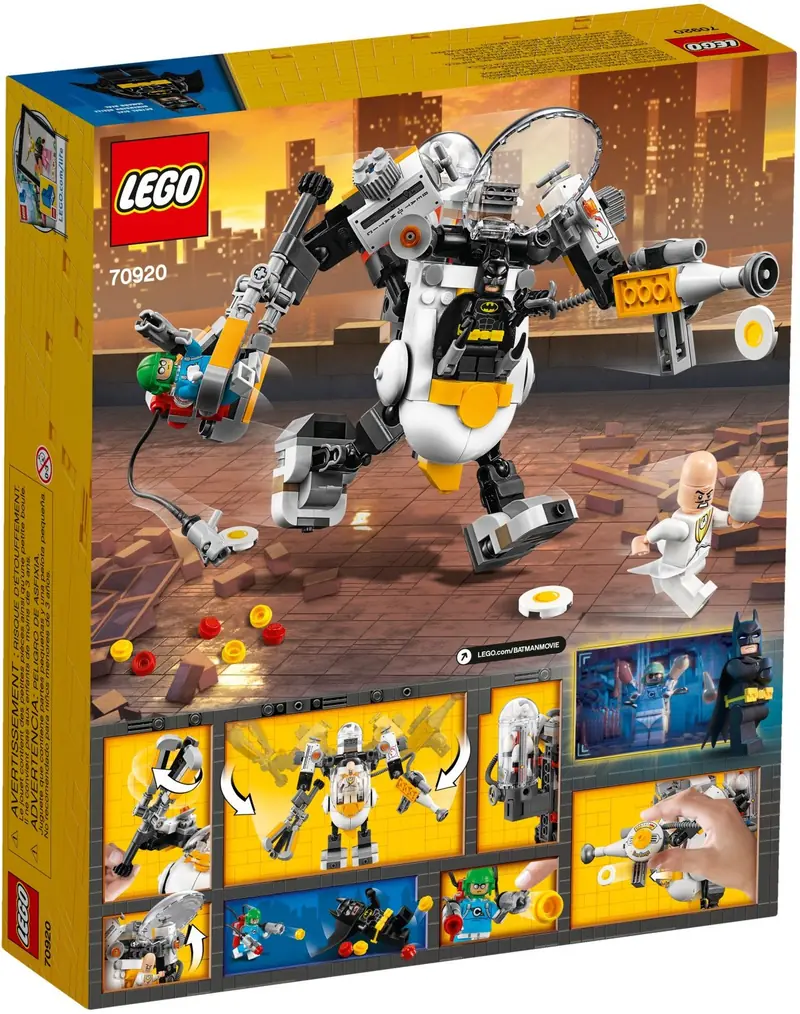 LEGO 70920 Mech Eggheada i bitwa na jedzenie zdjęcie 3