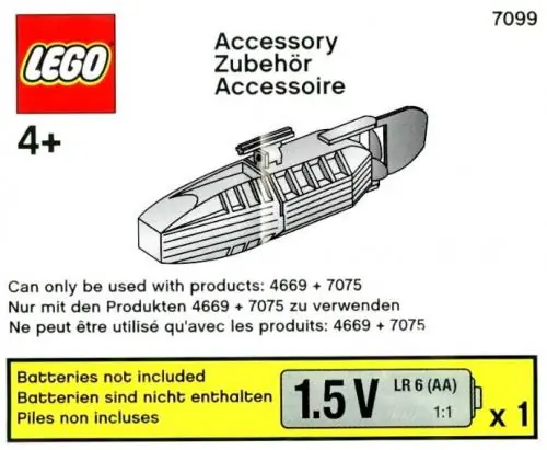 LEGO 7099 Accessory Motor for Boats