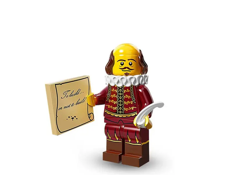 LEGO 71004 William Shakespeare